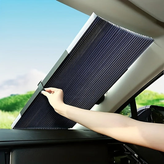 Easy-Install Automatic Retractable Car Sunshade 🌞🚗