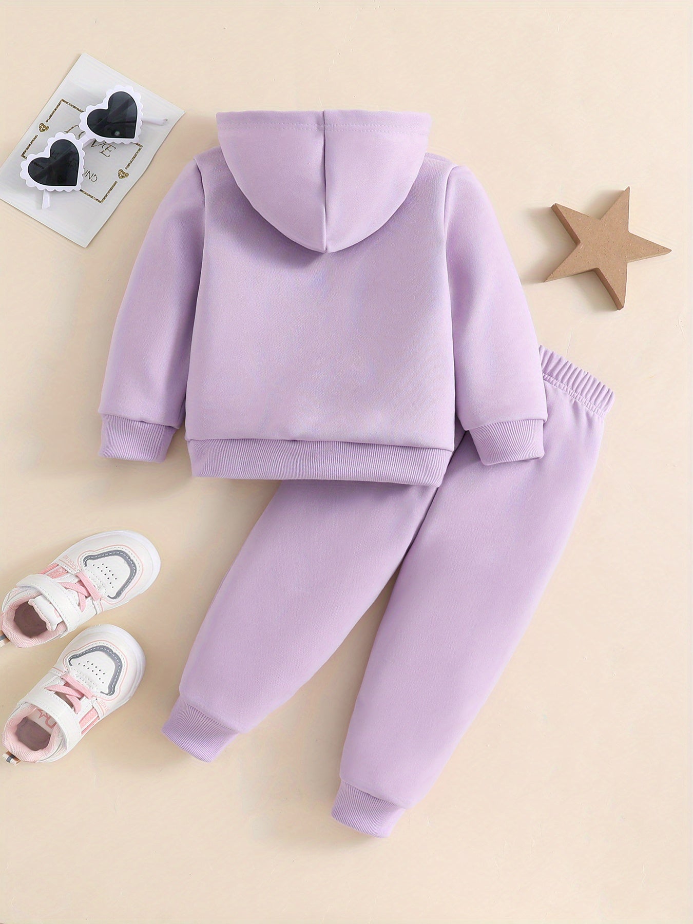 💕 Mommy & Me Cartoon Love Sweatshirt Set 👶