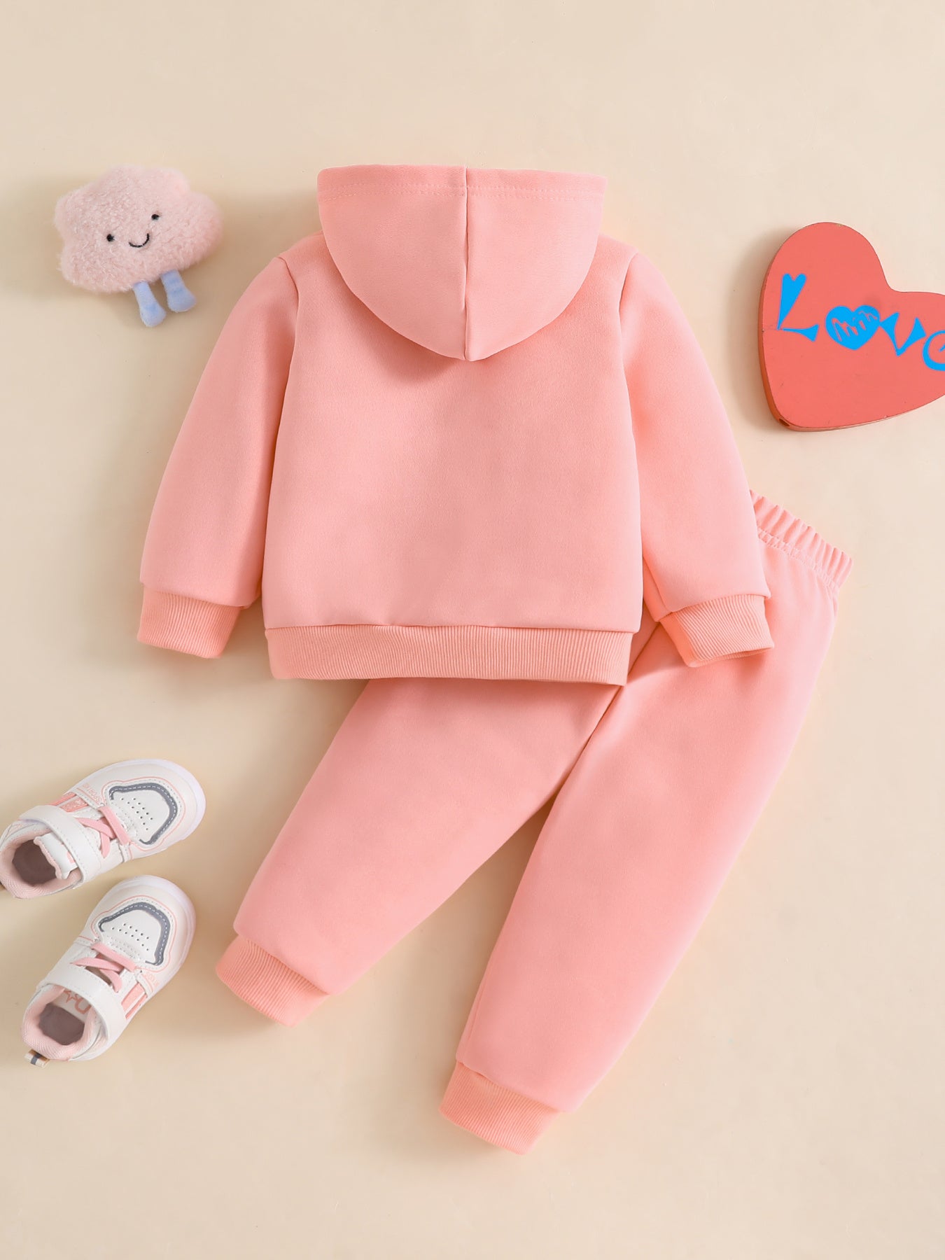 💕 Mommy & Me Cartoon Love Sweatshirt Set 👶