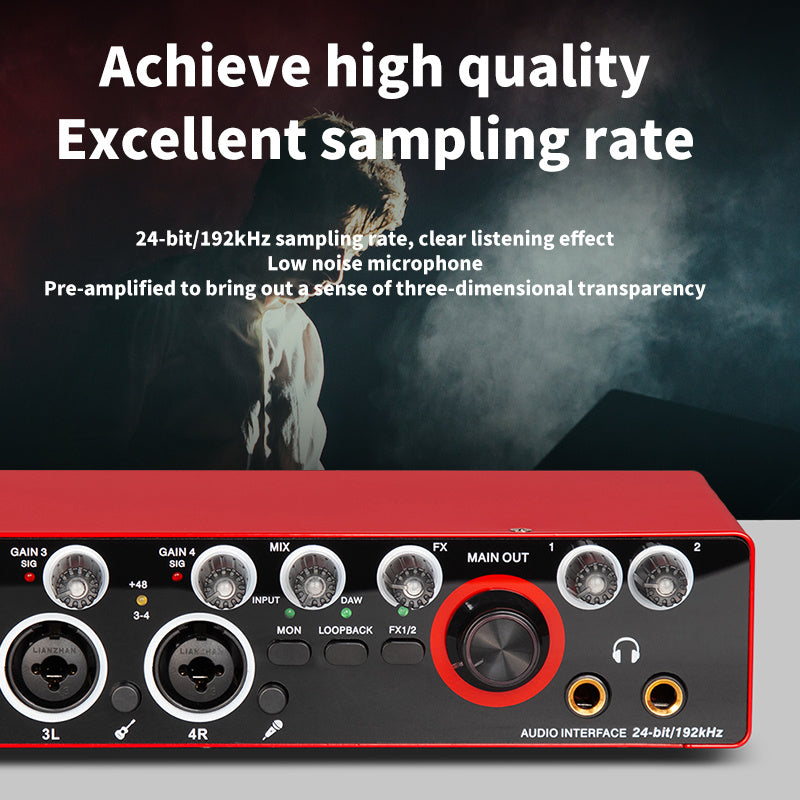 🎛️ Tynan 4-Channel USB Audio Interface - Professional Recording Quality