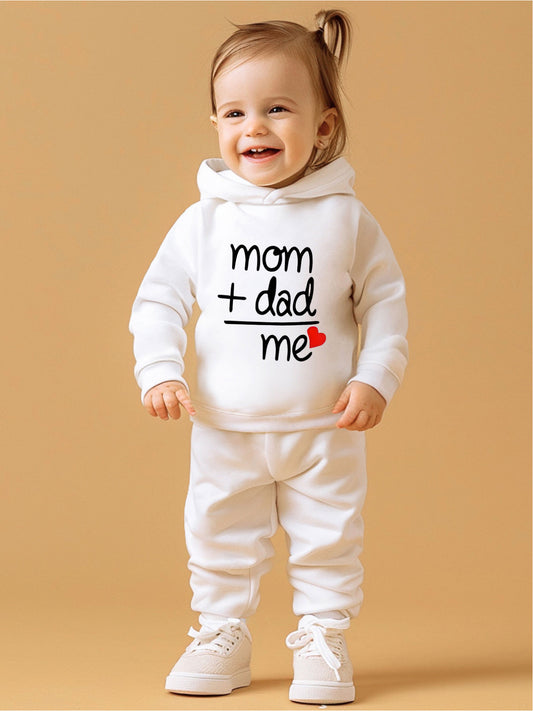 💕 Mommy & Me Cartoon Love Sweatshirt Set 👶