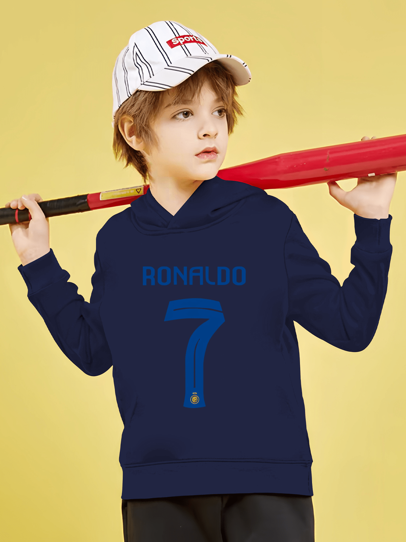 🍂 Autumn Winter Boy's Casual Hoodie with Number 7 Print 🧥