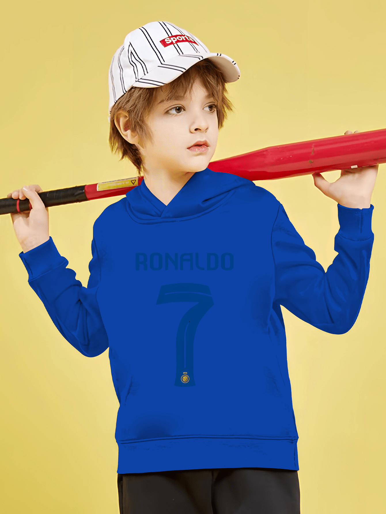 🍂 Autumn Winter Boy's Casual Hoodie with Number 7 Print 🧥