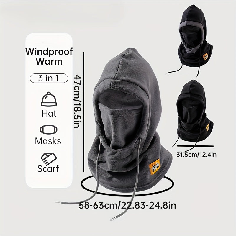 Ultimate Winter Windproof Face Mask & Beanie Set ❄️🧣