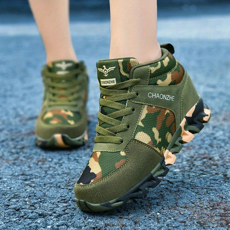 🌿 "Camo Swift" Women's Running Shoes 🌿