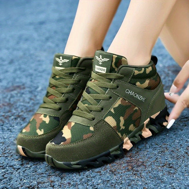 🌿 "Camo Swift" Women's Running Shoes 🌿