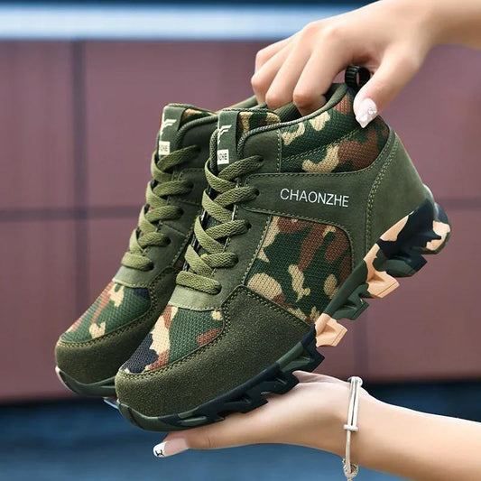 🌿 "Camo Swift" Women's Running Shoes 🌿