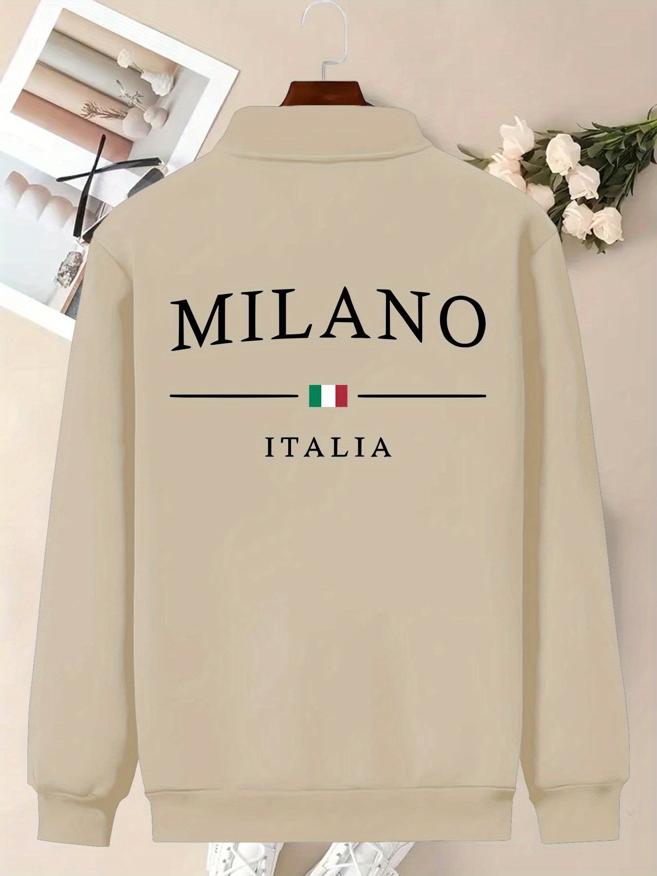 🇮🇹 "Milano Chic" Casual Zip-Up Jacket 🍂