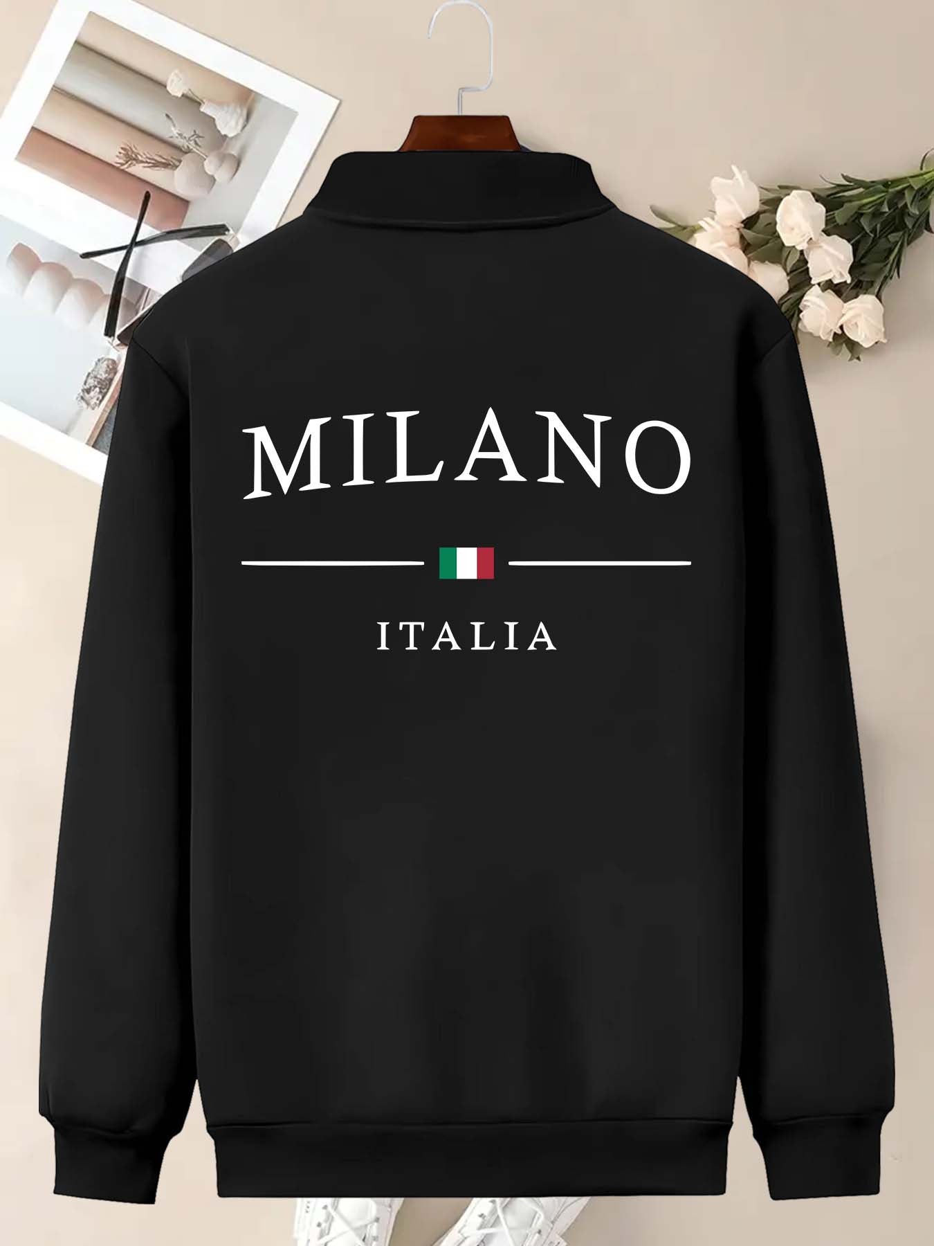 🇮🇹 "Milano Chic" Casual Zip-Up Jacket 🍂