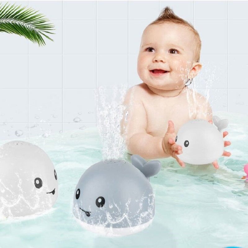 Whale Wash Baby Electric Induction Bath Toy: Fun Spray Companion for Bath time Bliss