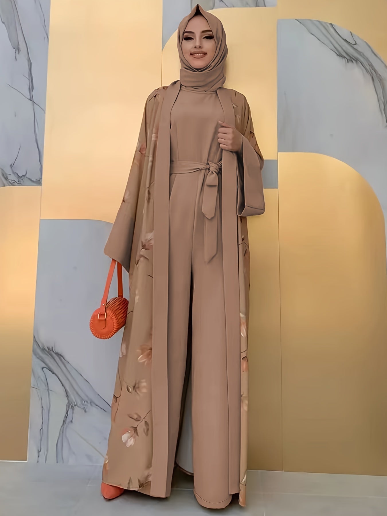 Ethnic Modest Dress Set