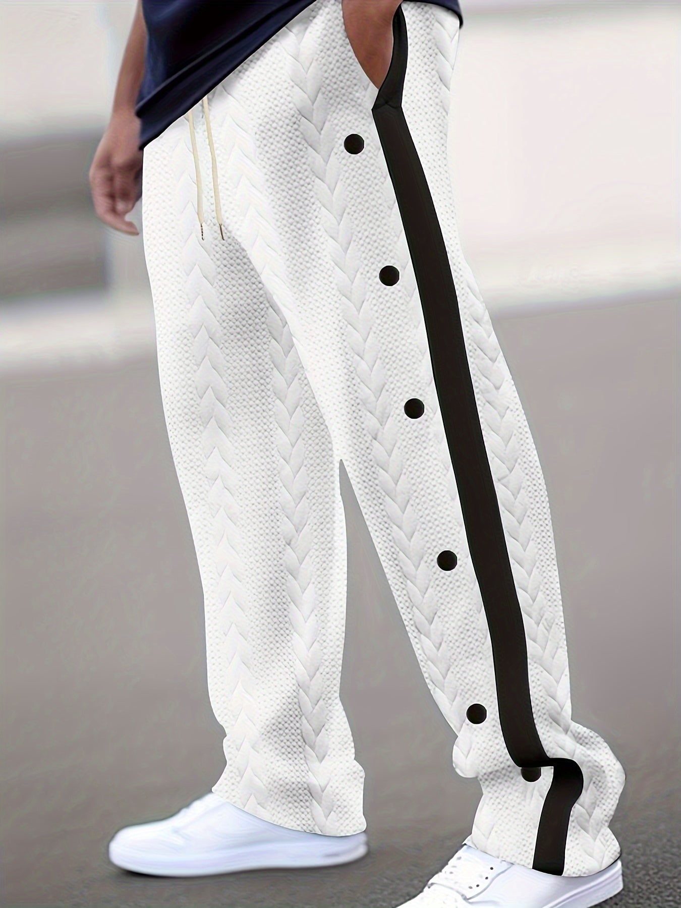 Sport Flex Striped Drawstring Pants