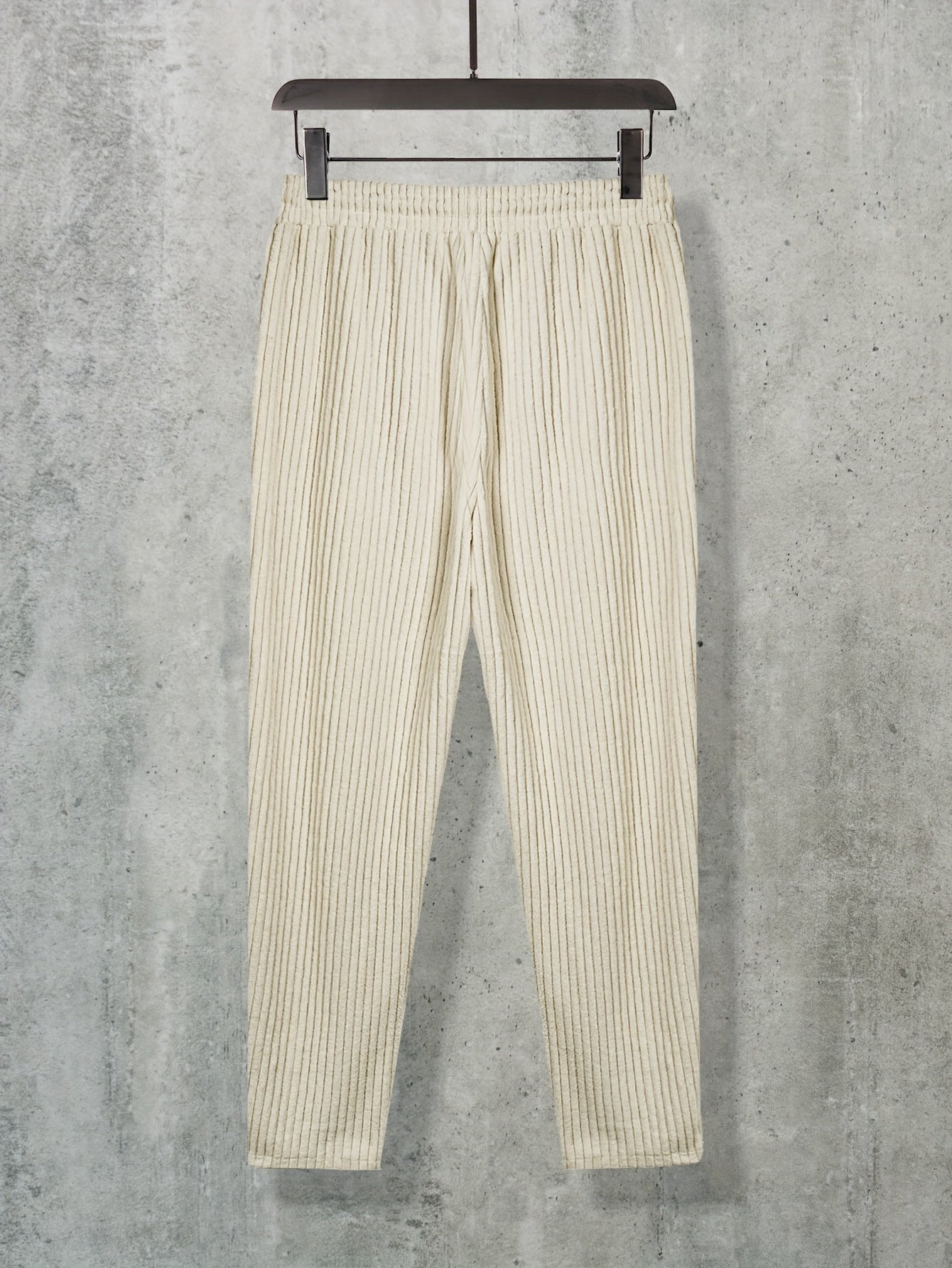 Chic Corduroy Zipper Slit Trousers 🌟👖