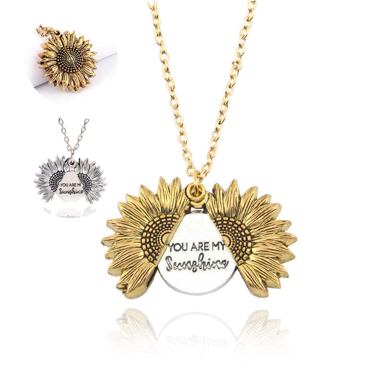 Sunflower Sunshine Necklace: Symbol of Love and Happiness