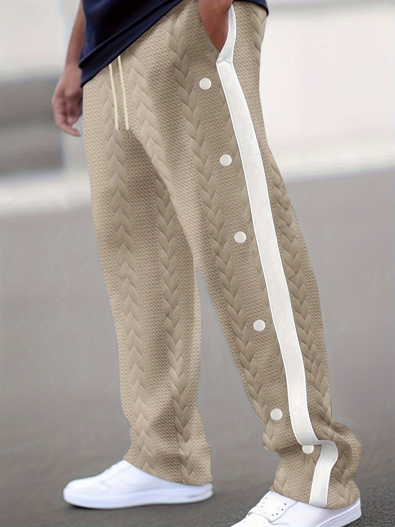 Sport Flex Striped Drawstring Pants