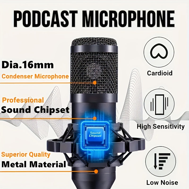 Broadcast Pro V8s Podcast Equipment Bundle