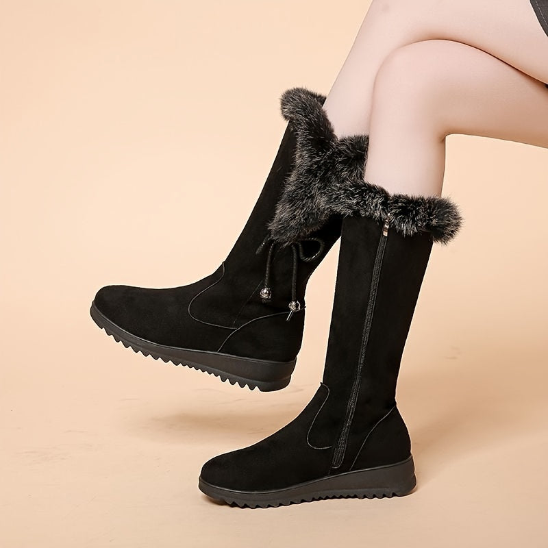 Women's Fashion Flat Winter Snow Boots ❄️