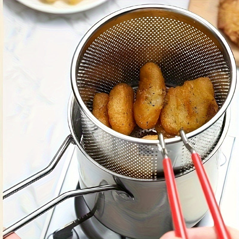 Chef Pro Stainless-Steel Deep Fryer Pot