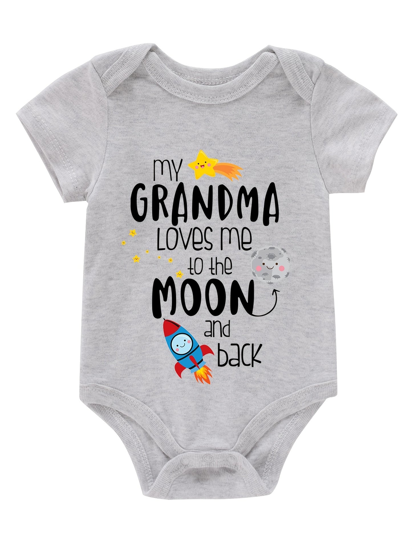 👶 Grandma's Little Star Romper 🌟