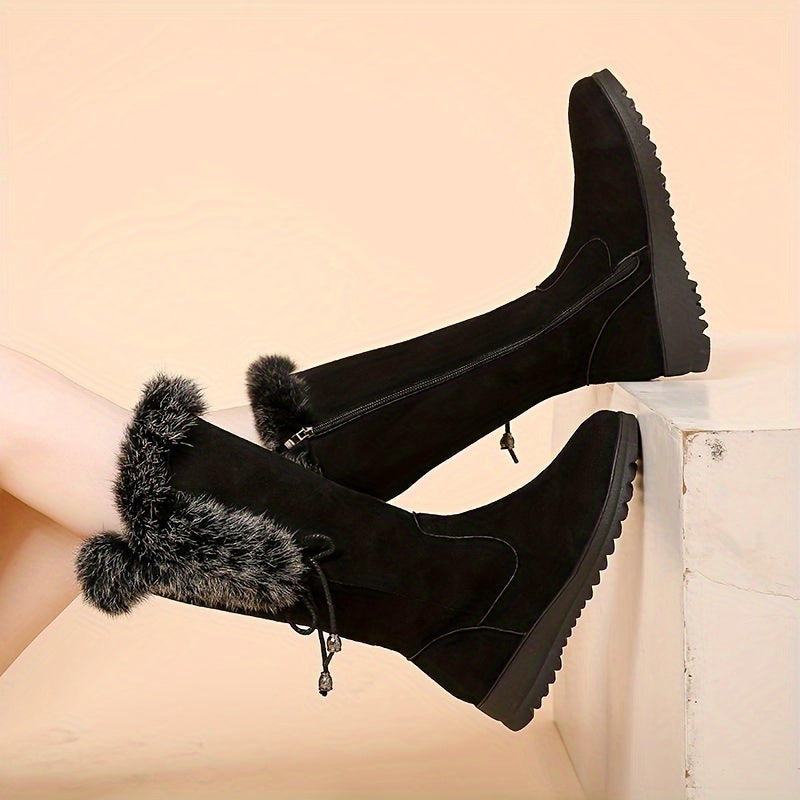 Women's Fashion Flat Winter Snow Boots ❄️