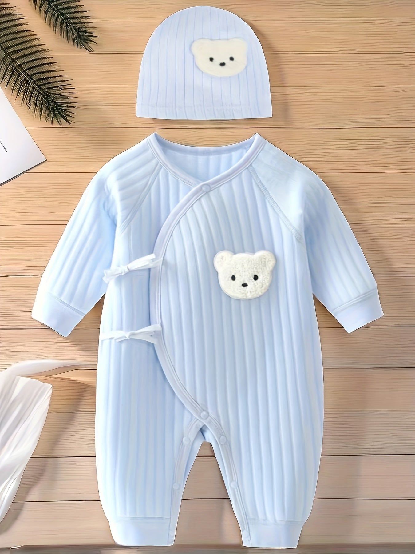 Adorable Bear Snuggle Romper 🐻💖