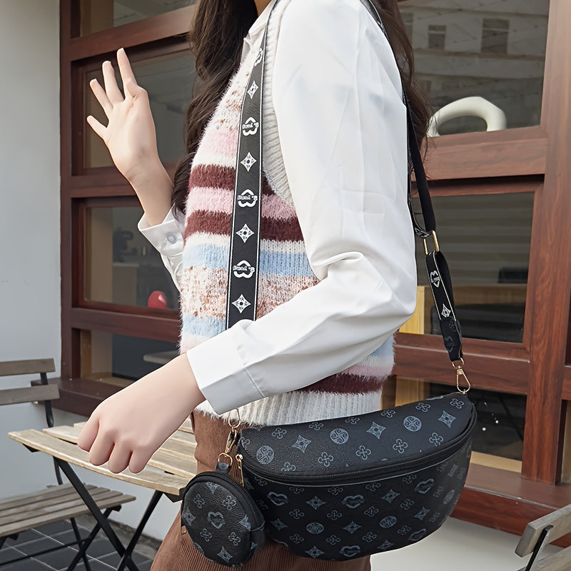 🌟 Lovely Printed Crossbody Bag – Exquisite Mini Bag with Comfortable Shoulder Strap 🌟