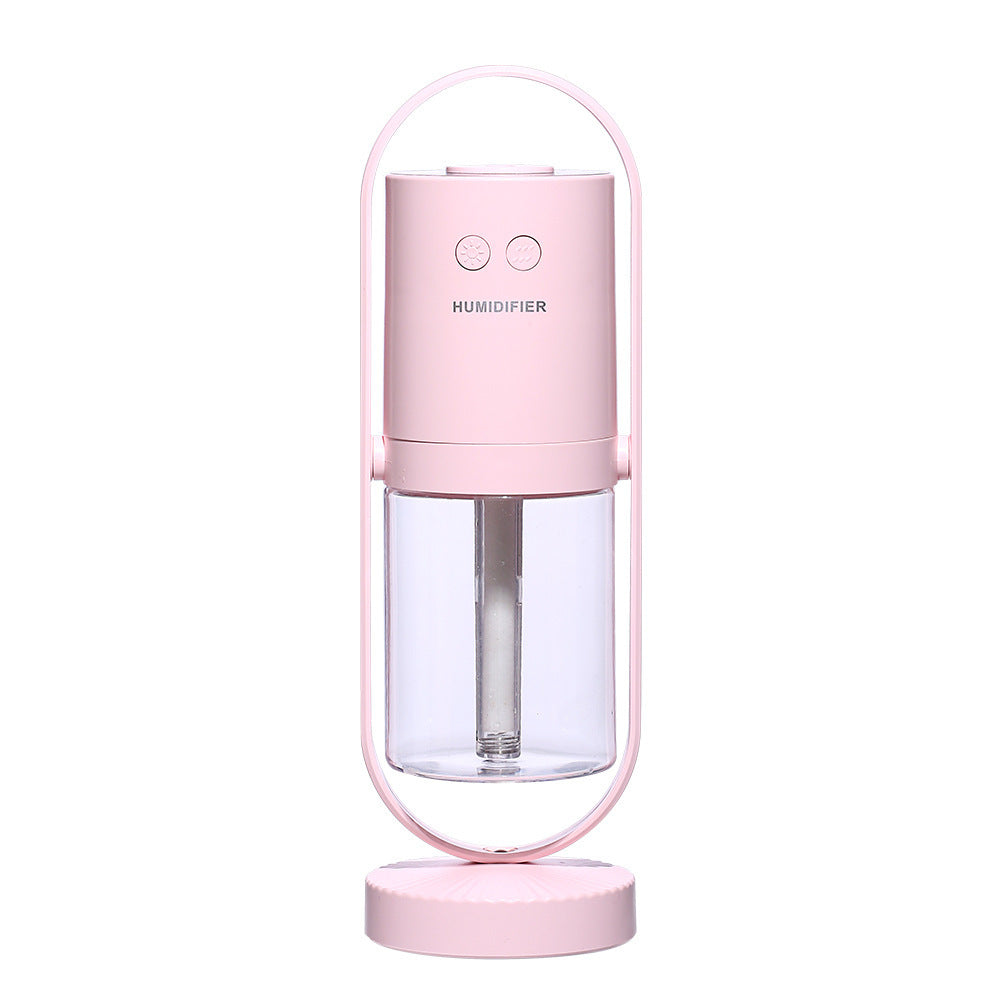 Aqua Aura Magic Shadow USB Air Humidifier: Projection Night Lights and Ultrasonic Mist Maker for Home and Office Air Purification