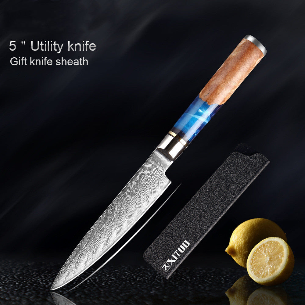 Culinary Edge Knife Set: Chef's Knife and Meat Chopping Knife for Masterful Cooking