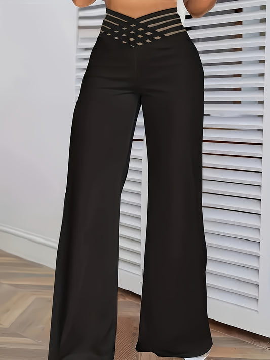 High Waist Wide Leg Pants