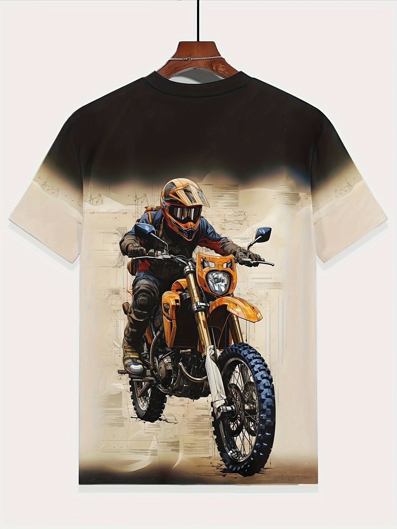 🚵‍♂️ Mountain Bike 3D Effect T-Shirt for Boys – Cool, Lightweight, and Comfy Summer Wear 🌟