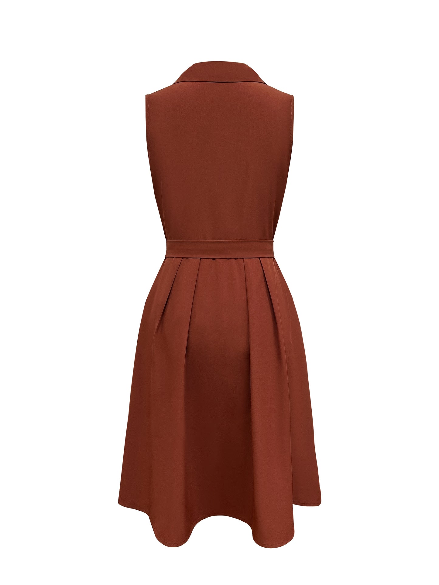 Timeless Tie Waist A-Line Dress