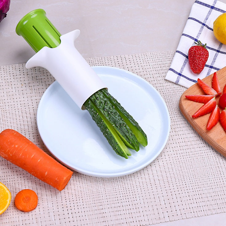 "Slice Master Fruit and Vegetable Divider Set: Creative Kitchen Gadget for Easy Food Prep