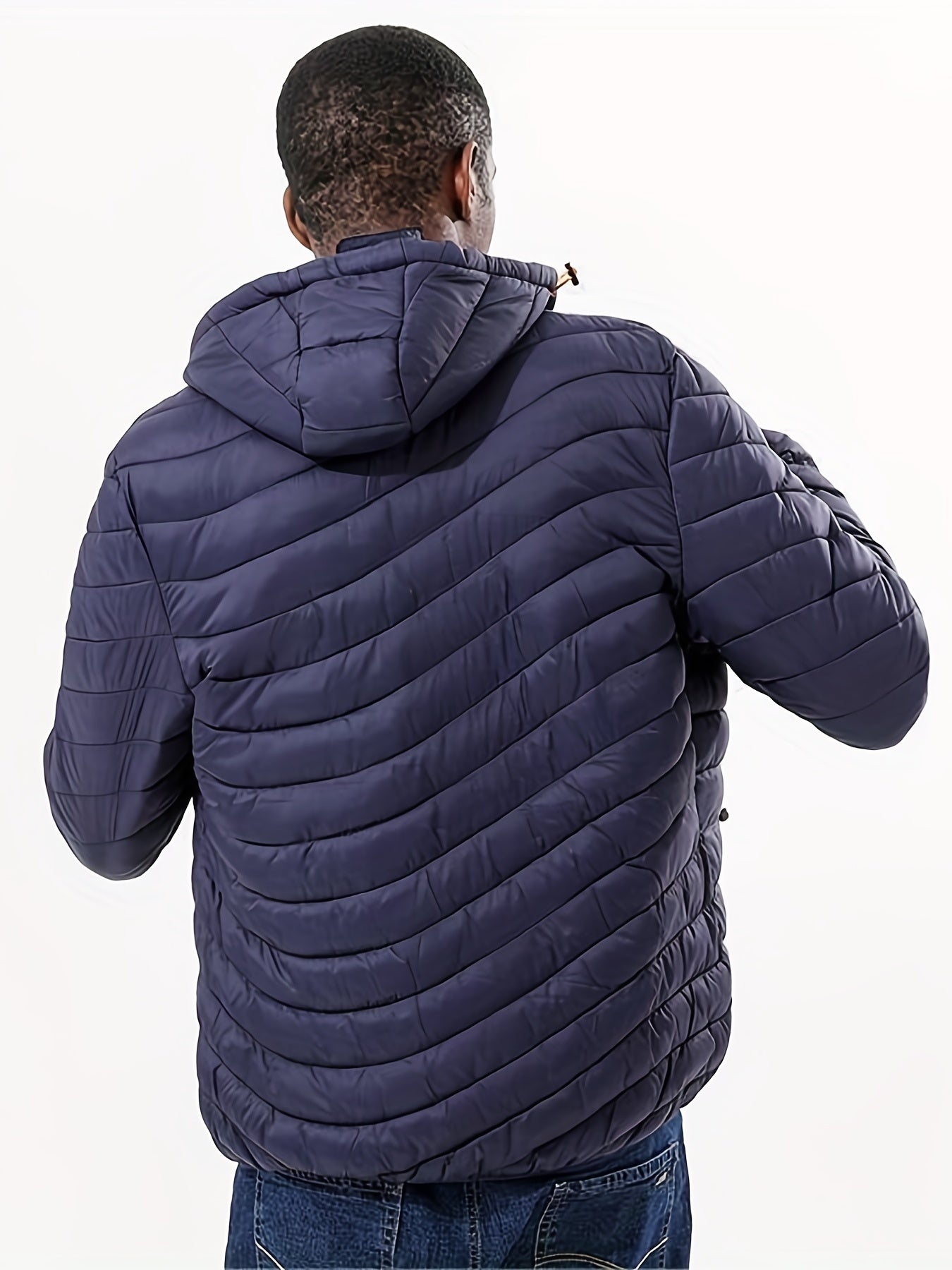 Men's Lightweight Warm Hooded Winter Jacket 🧥❄️