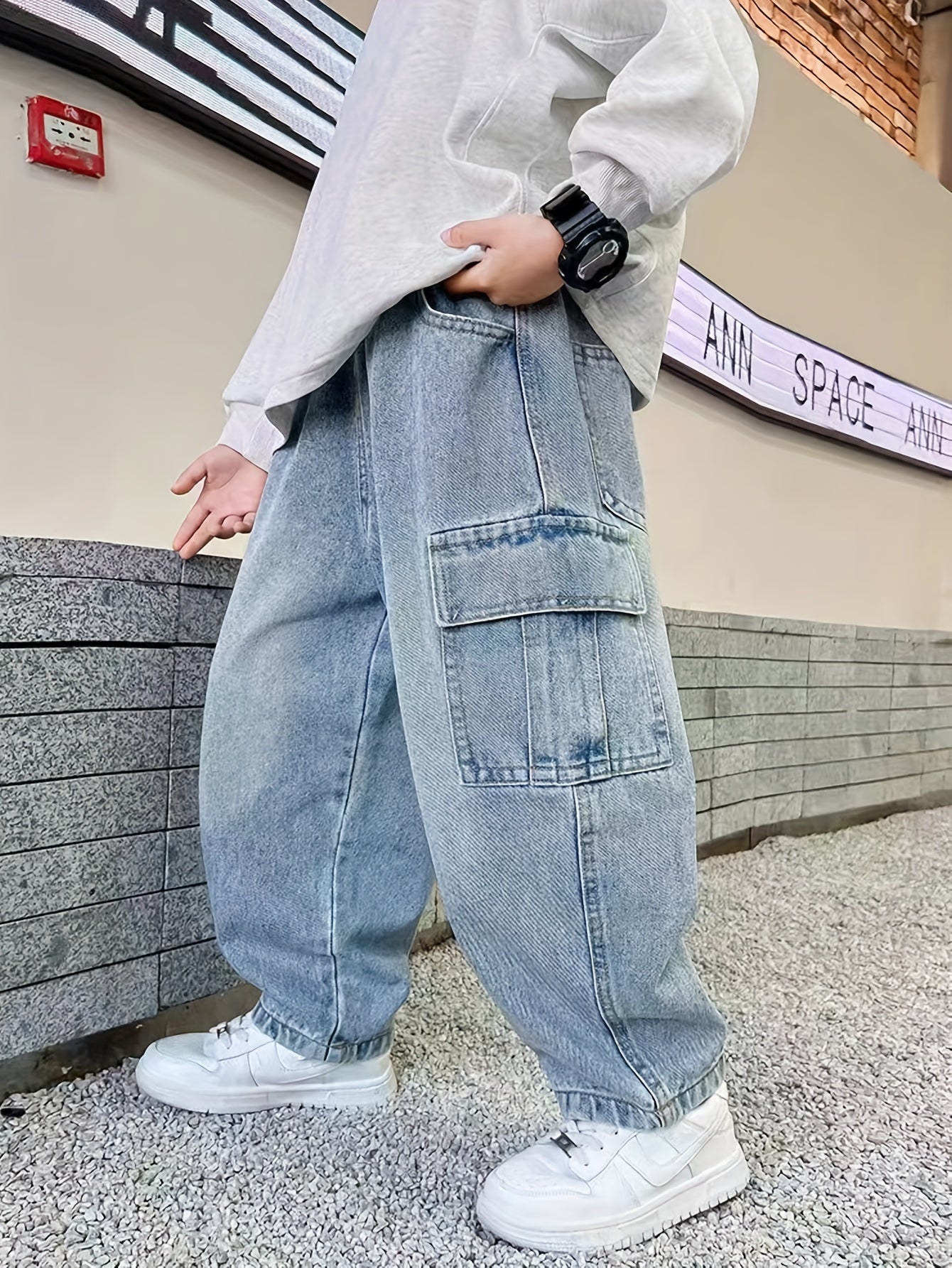 🩳 Trendy Baggy Cargo Pants for Boys 🌟