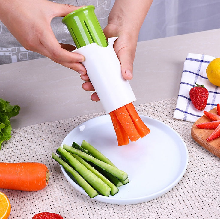 "Slice Master Fruit and Vegetable Divider Set: Creative Kitchen Gadget for Easy Food Prep