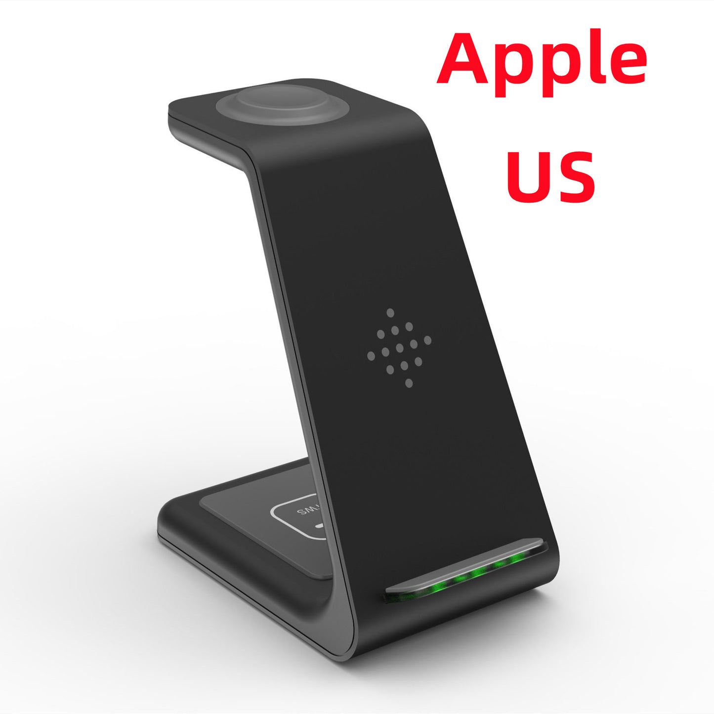 Quick Charge Trio: 3-in-1 Fast Charging Station with Wireless Charger Stand and Phone Holder