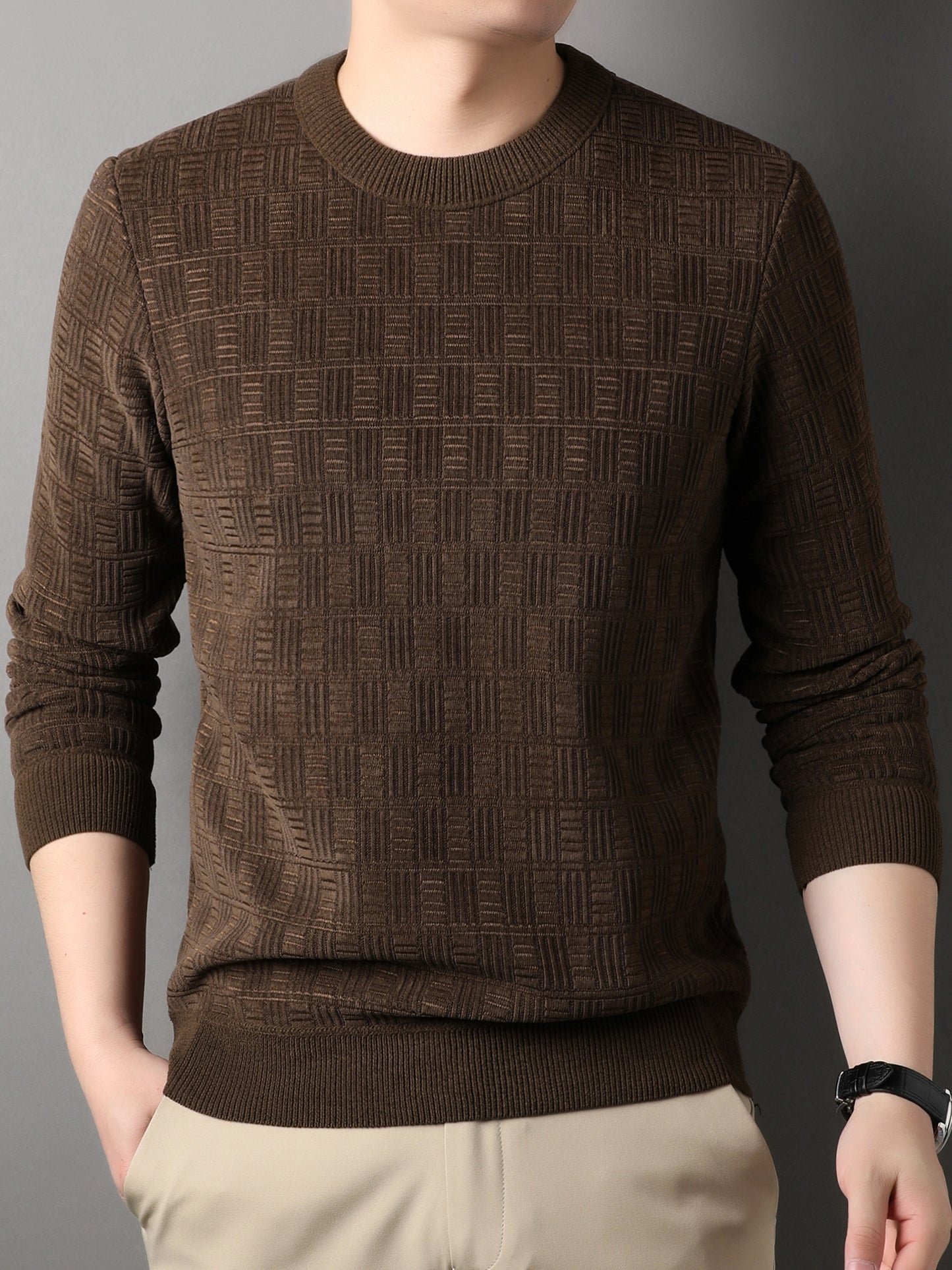 ❄️ Winter Men's Casual Thick Base Sweater 🧥