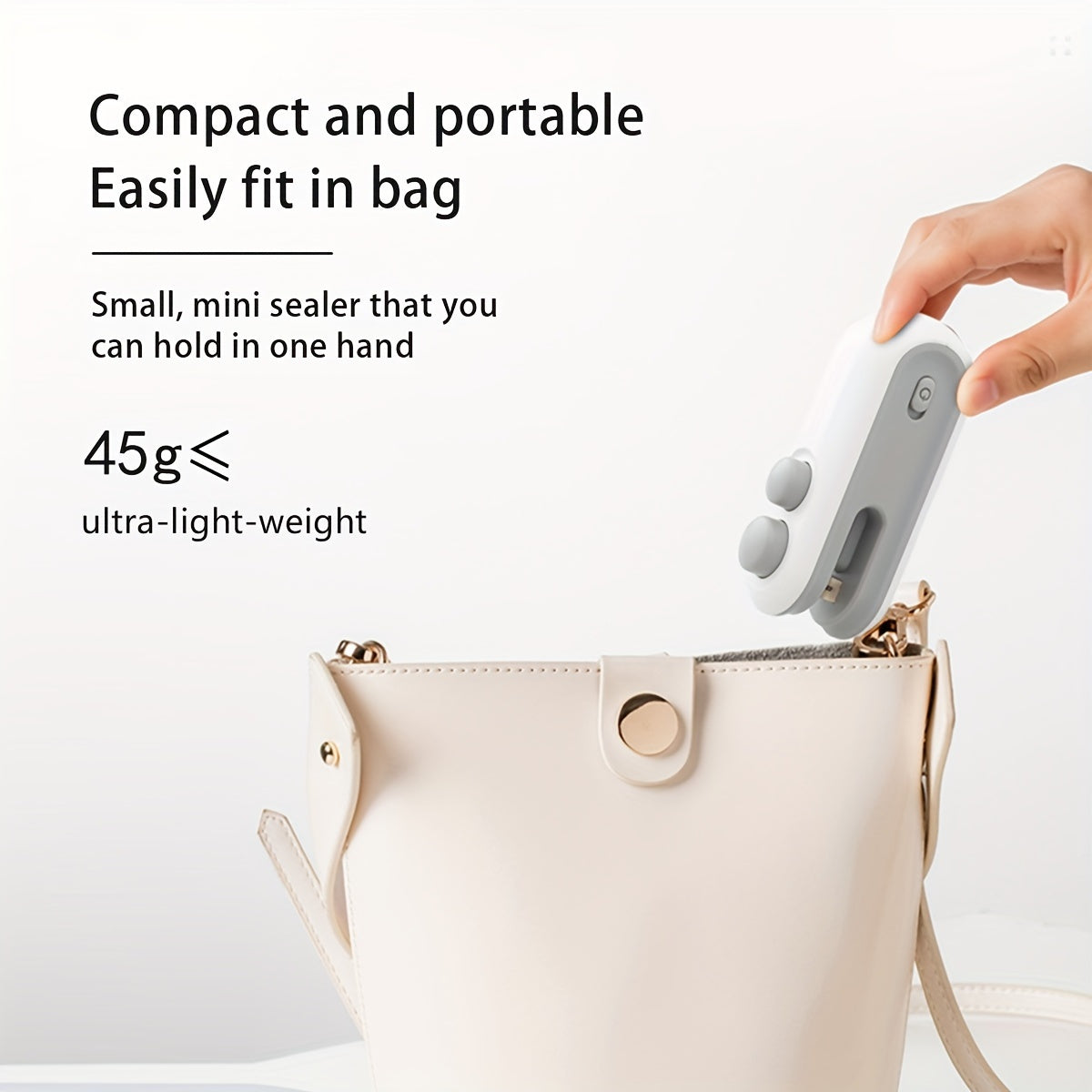 🌟 Seal Smart Mini Portable Bag Sealer 🔒