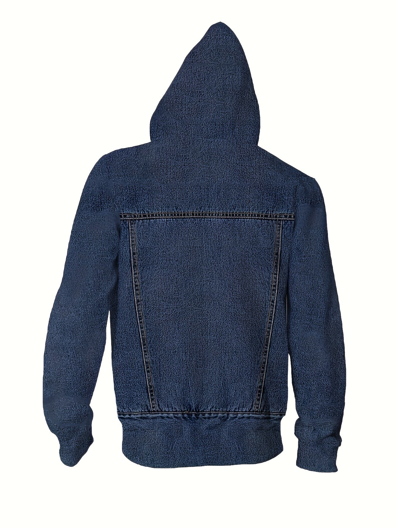 👖 Men's 3D Denim Print Casual Hoodie 👖