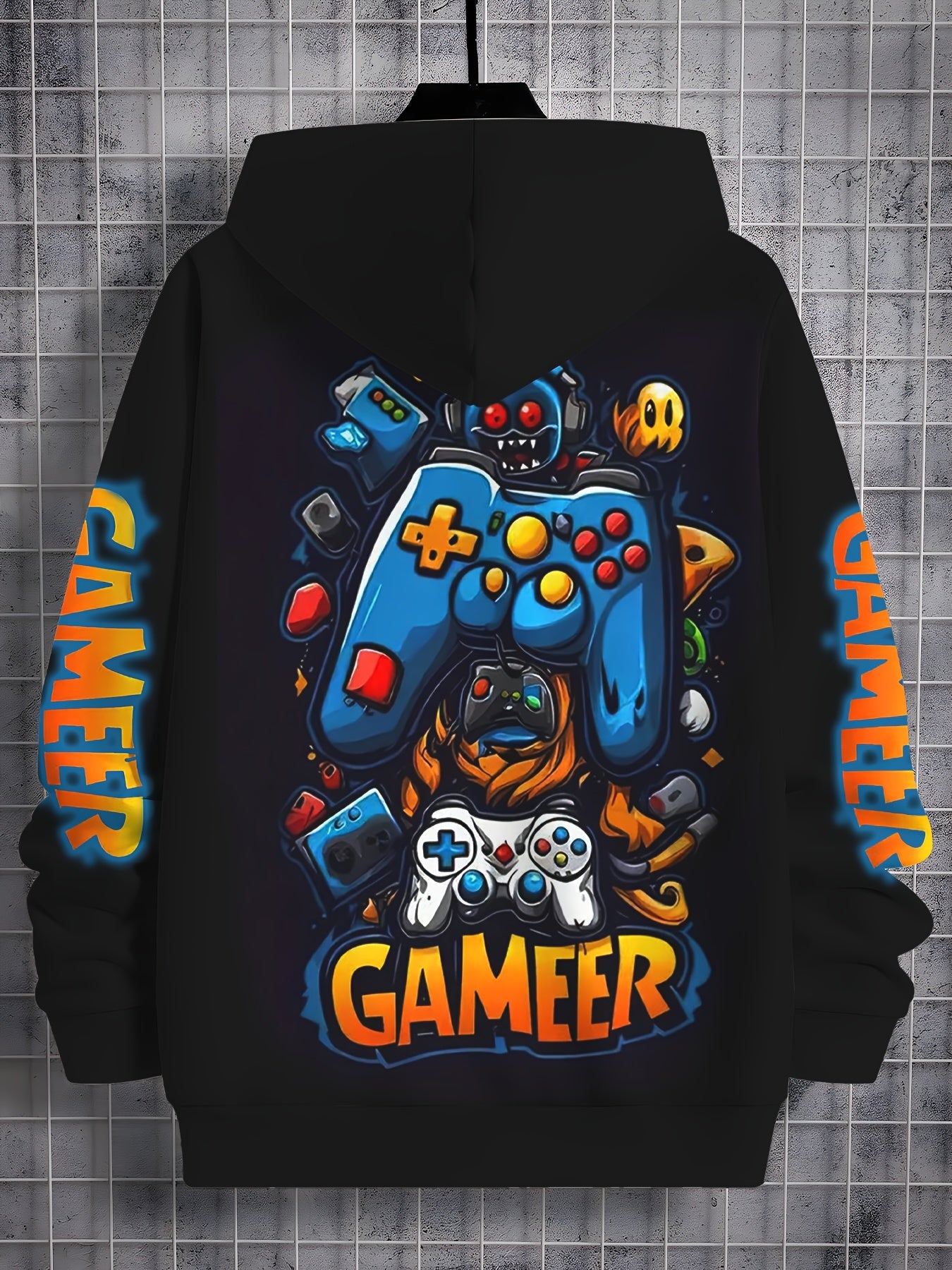 🎮 Boys' Cool Gamer Hoodie