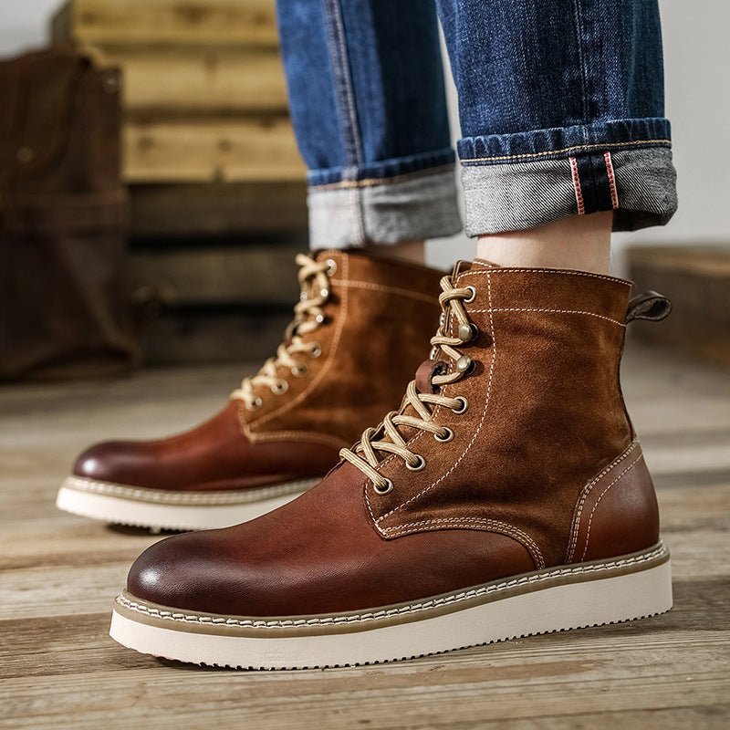 Heritage Craft Retro High-Top Boots