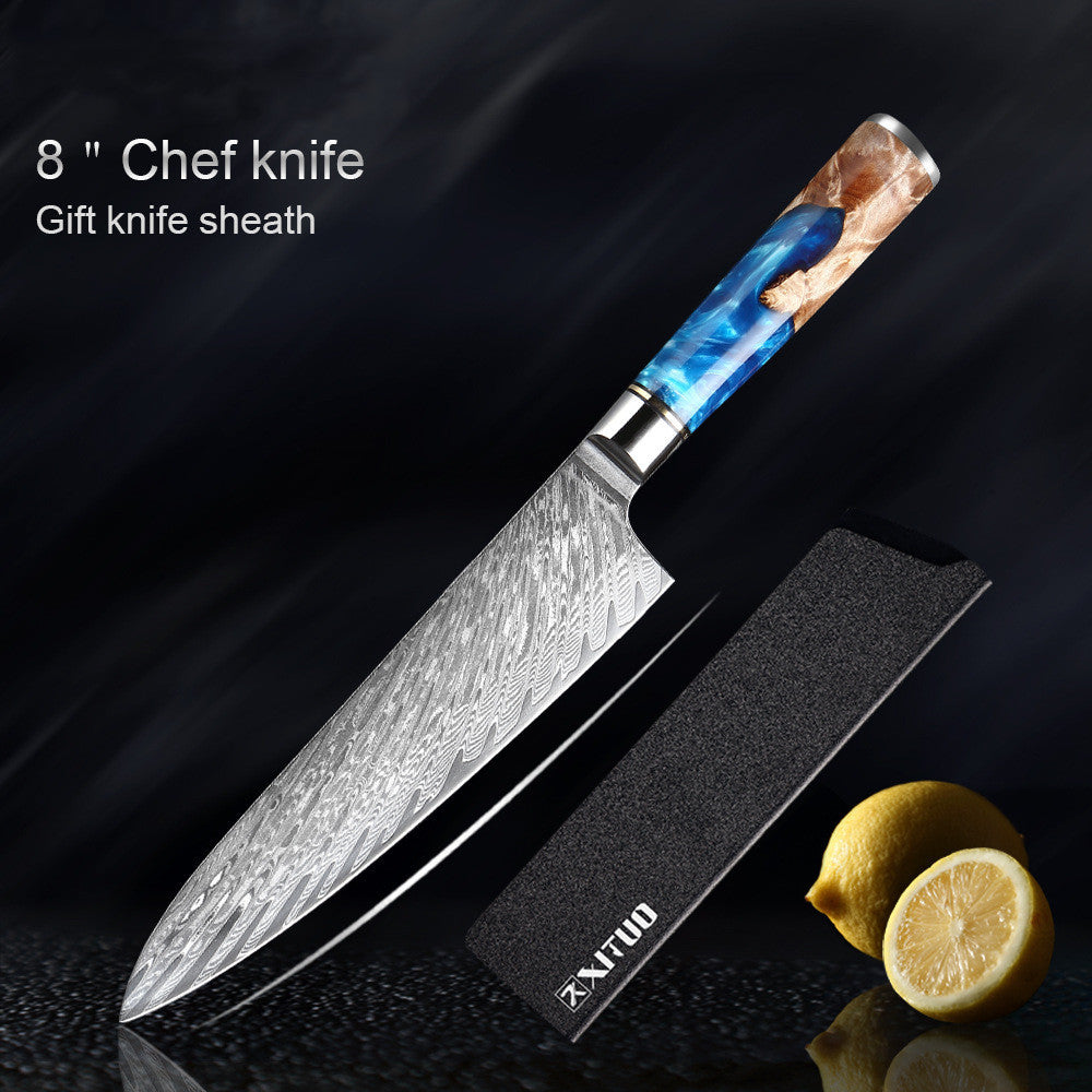 Culinary Edge Knife Set: Chef's Knife and Meat Chopping Knife for Masterful Cooking