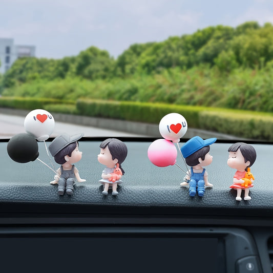 Love Pop Dashboard Couple Figurines