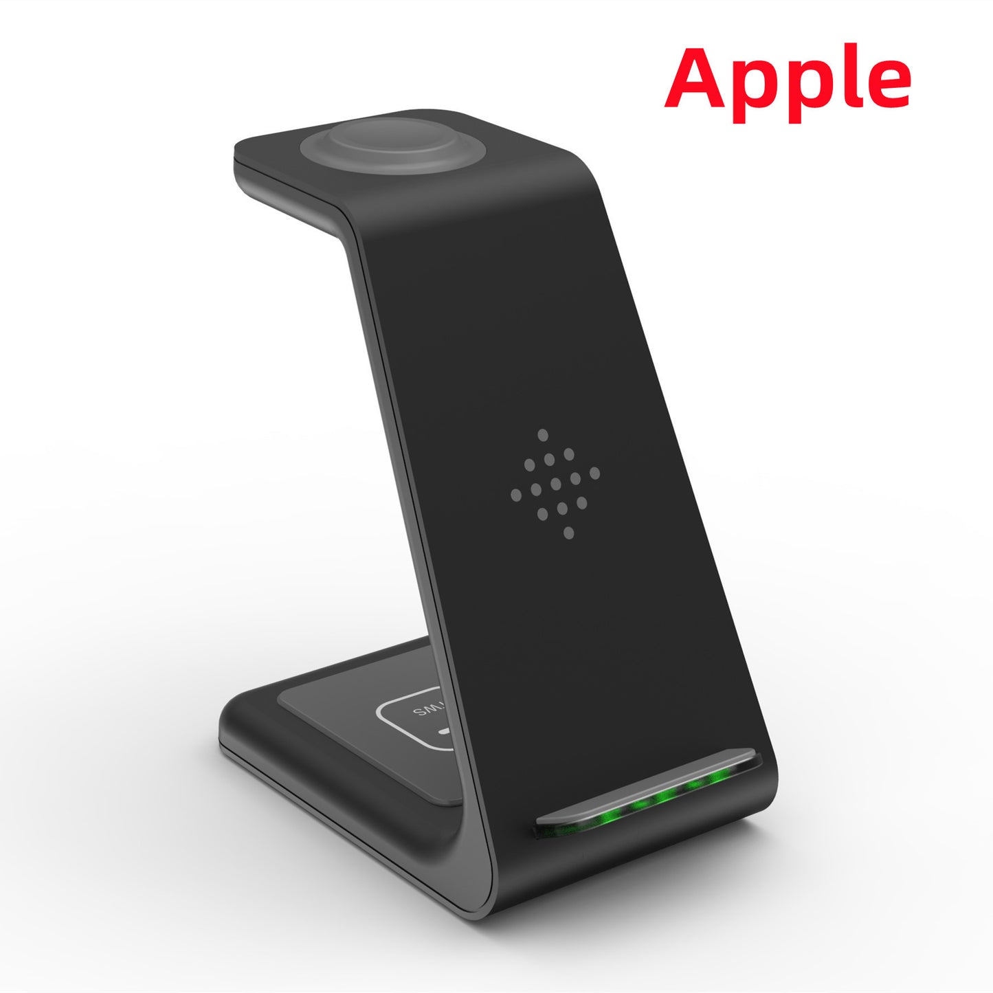 Quick Charge Trio: 3-in-1 Fast Charging Station with Wireless Charger Stand and Phone Holder