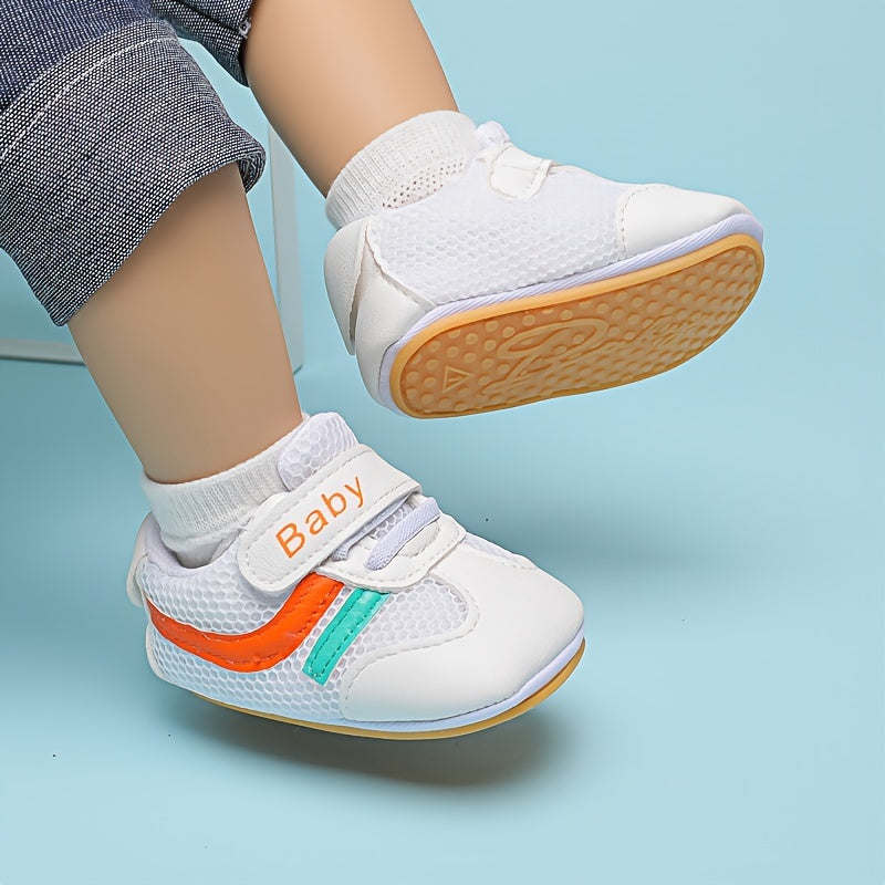 👶 Breeze Step Baby Boys’ Mesh Sneakers 🌟