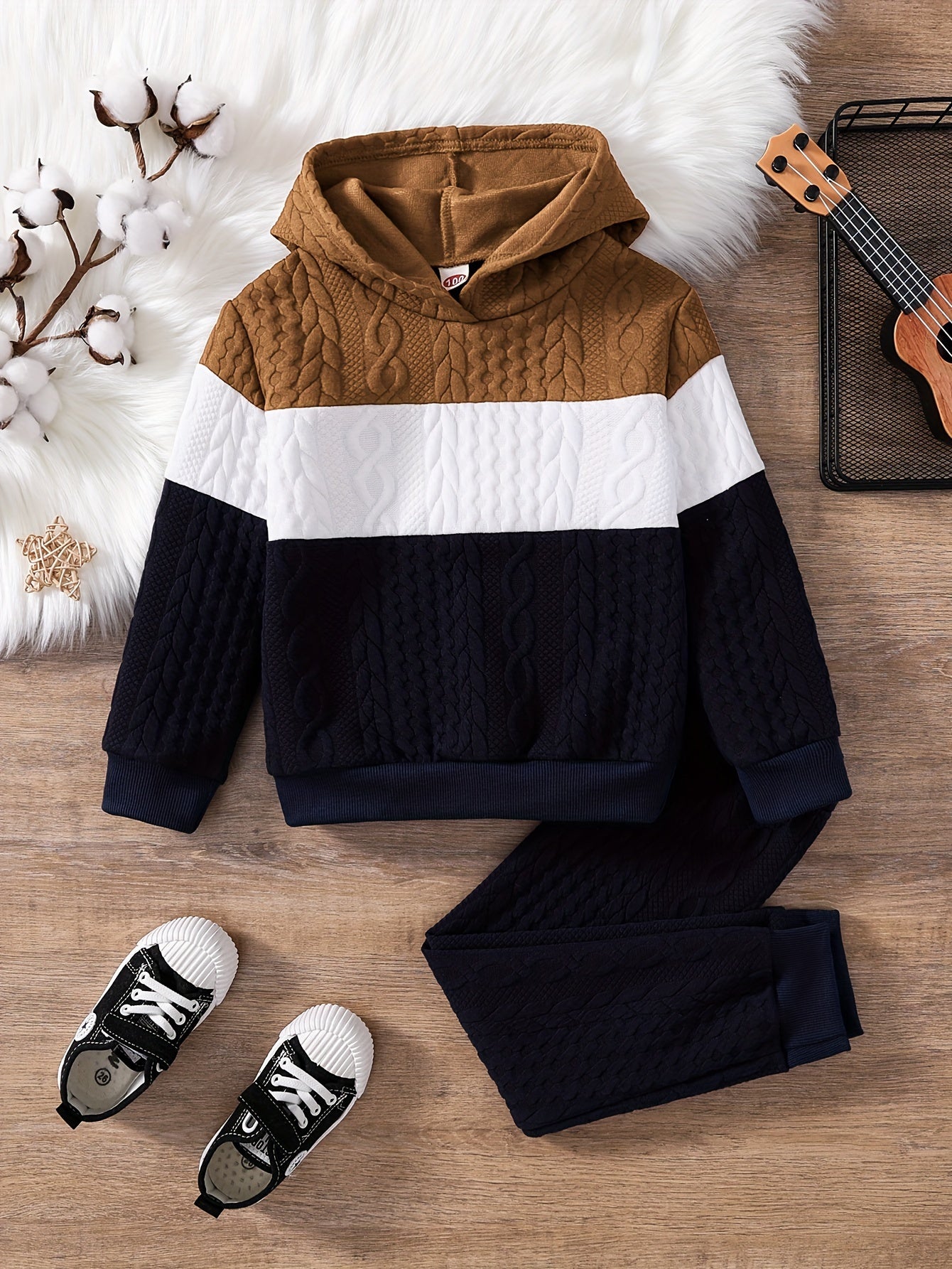 🧒 Boy's 2-Piece Casual Knit Co-Ord Set