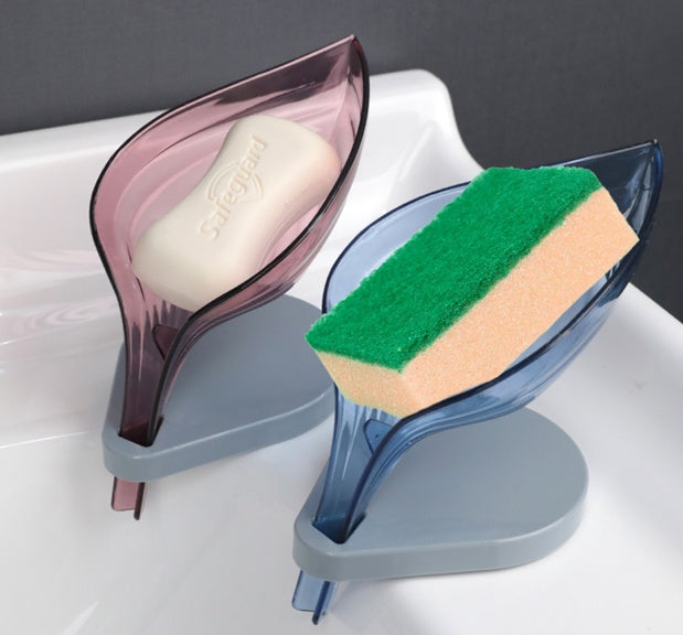 Suction Cup Soap Holder Sink Sponge Drain Box: Keep Your Sink Neat and Tidy