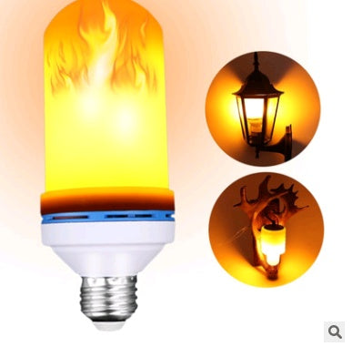 Flame Glow LED Bulb: Simulation Flame Light with Three Gear Adjustment for Ambiance Enhancement