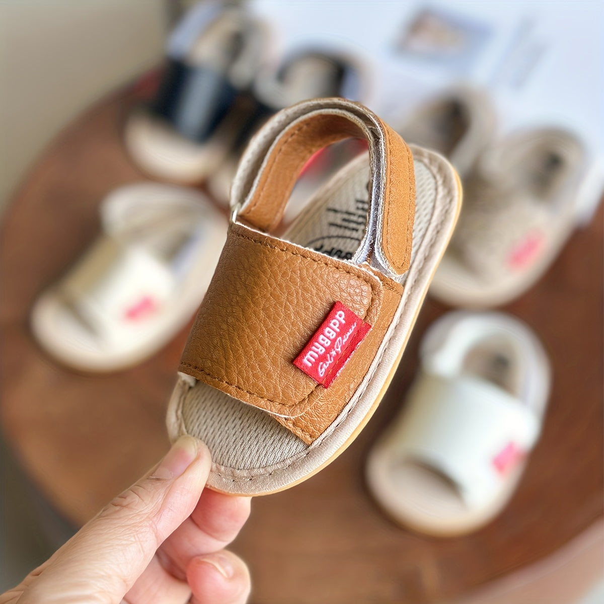 👶 Baby Boys' Hook and Loop Sandals