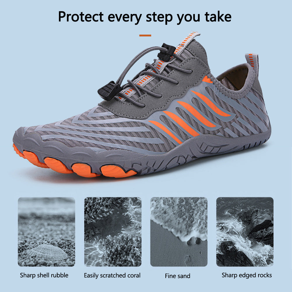 Aqua Flex Leisure Water Shoes: Versatile Footwear for Swimming, Fitness, and Outdoor Activities